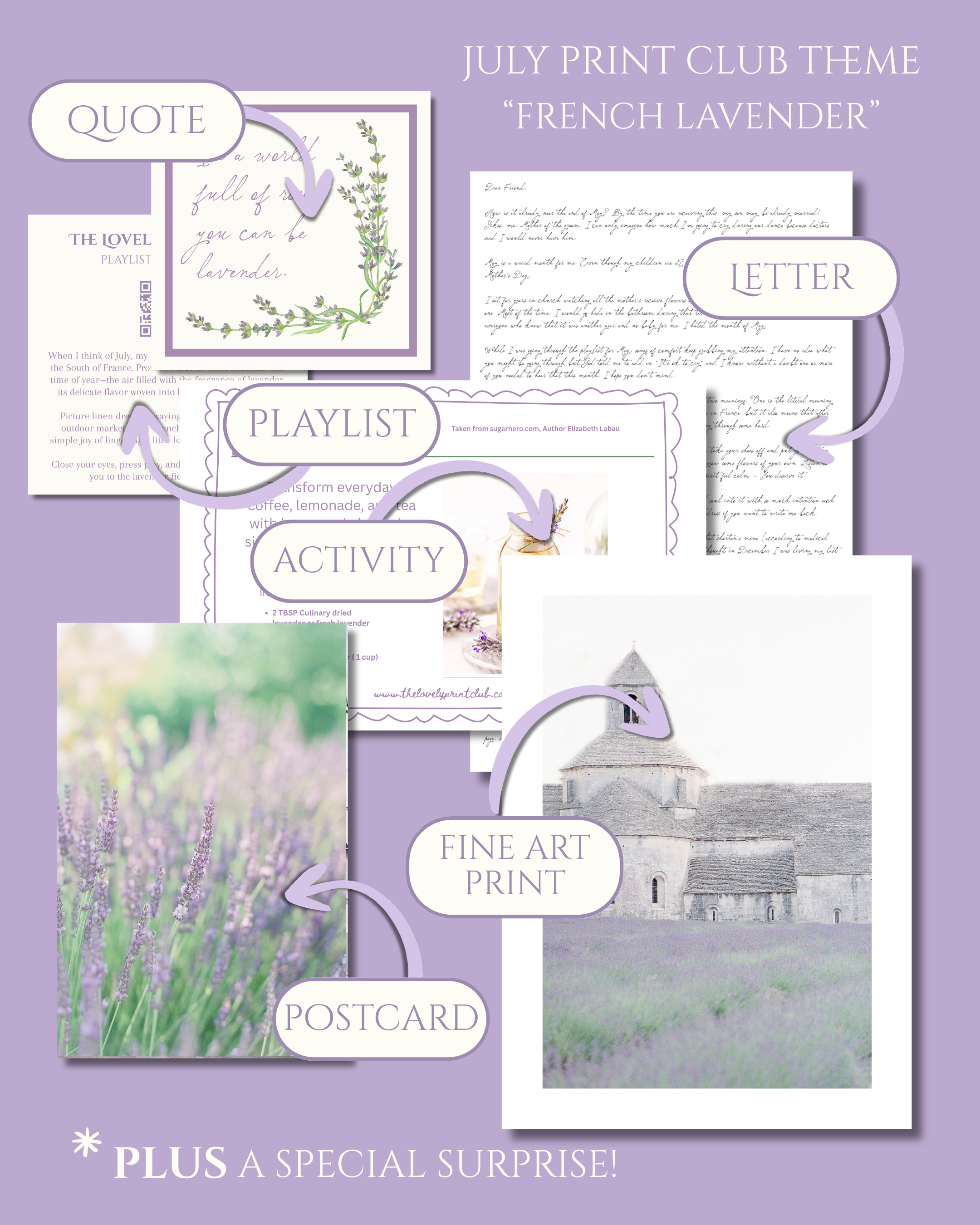 The Lovely Print Club - July Edition
